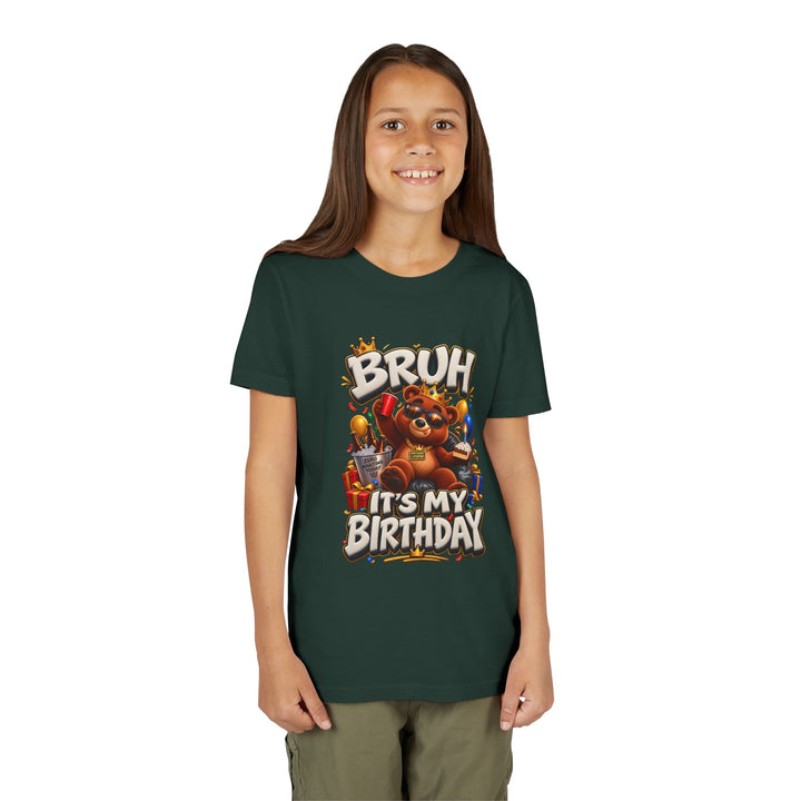 Noah’s Tales™ Bruh It’s My Birthday | Baxter Girl's Bella T-Shirt