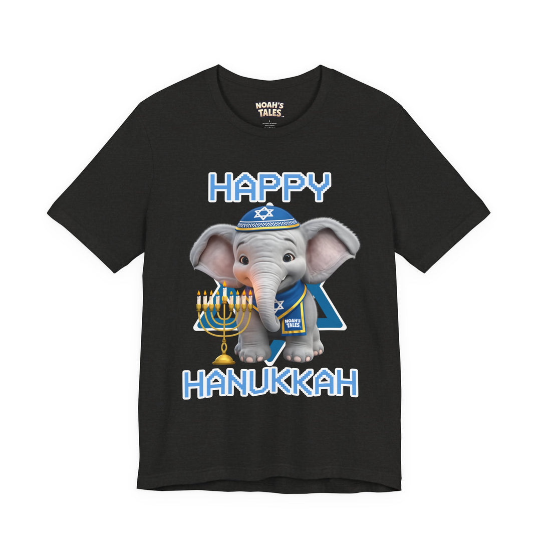 Noah’s Tales™ Happy Hanukkah Noah Women's Bella T-Shirt