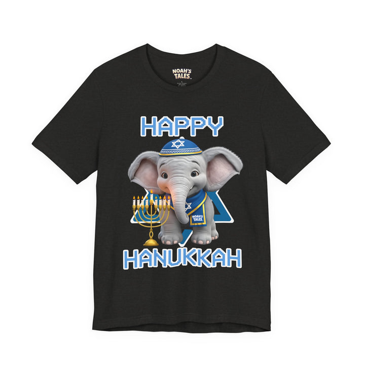 Noah’s Tales™ Happy Hanukkah Noah Women's Bella T-Shirt