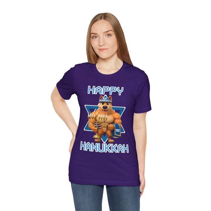 Noah’s Tales™ Happy Hanukkah Ranger Women's Bella T-Shirt
