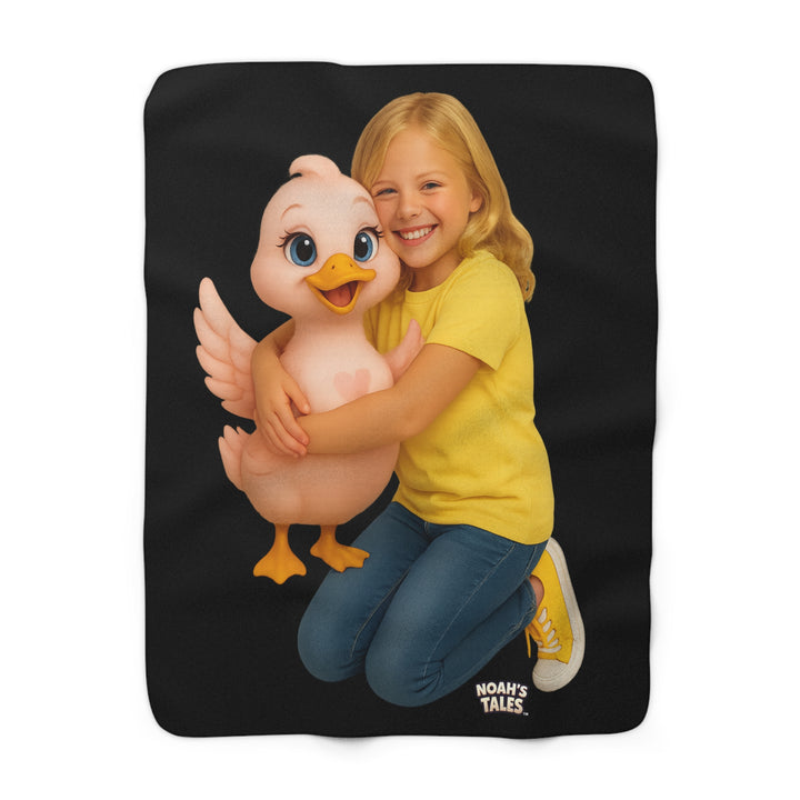 Noah’s Tales™ Personalized Cozy Sherpa Fleece Blanket