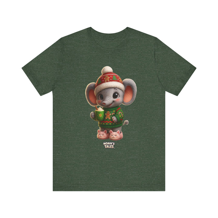 Noah’s Tales™ Christmas Ellie Belle Men's Bella T-Shirt