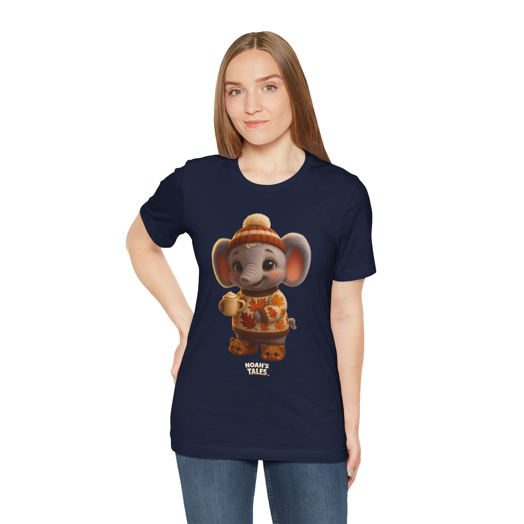 Noah’s Tales™ Thanksgiving Ellie Belle Women's Bella T-Shirt