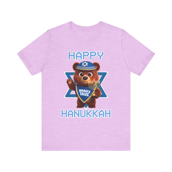 Noah’s Tales™ Happy Hanukkah Bear Women's T-Shirt