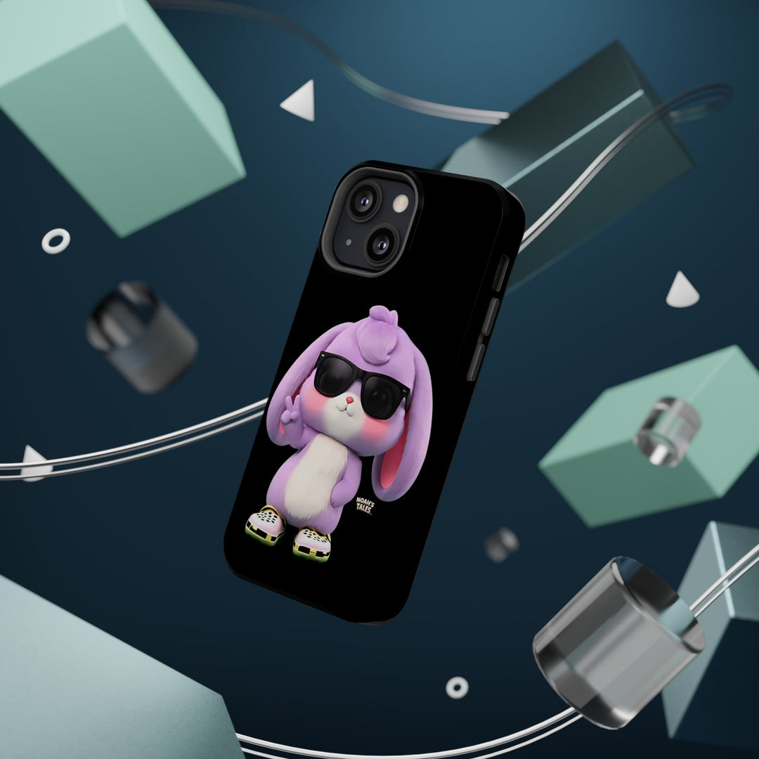 Noah’s Tales™ Lilac Phone Case Vibrant Protective cover Fun Gift for Kids and Teens Unique Cartoon Design