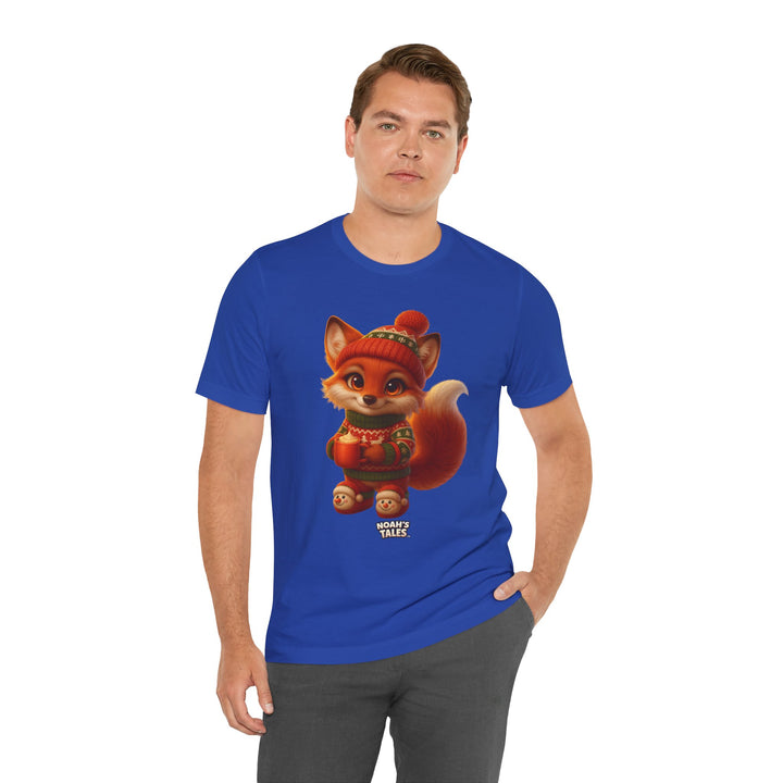 Noah’s Tales™ Christmas Ember Men's Bella T-Shirt