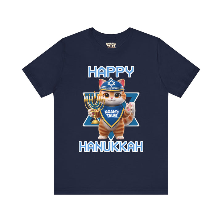Noah’s Tales™ Happy Hanukkah Men's T-Shirt