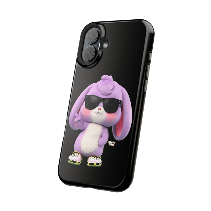 Noah’s Tales™ Lilac Phone Case Vibrant Protective cover Fun Gift for Kids and Teens Unique Cartoon Design