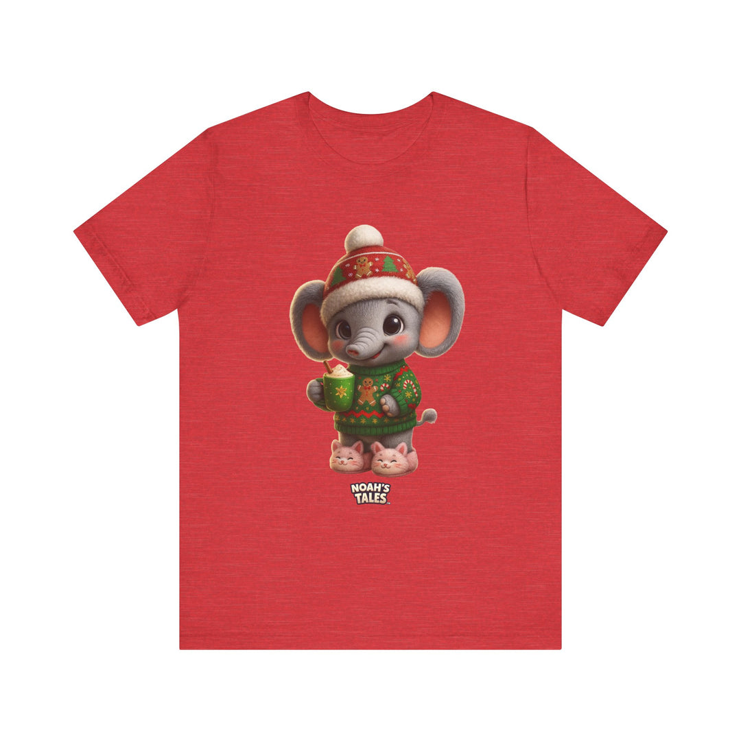 Noah’s Tales™ Christmas Ellie Belle Men's Bella T-Shirt