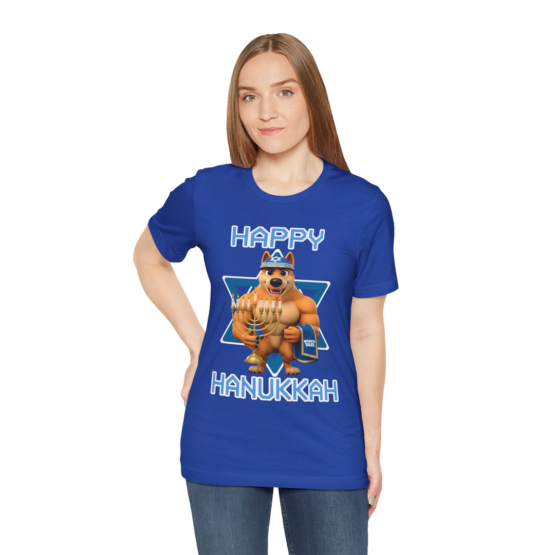 Noah’s Tales™ Happy Hanukkah Ranger Women's Bella T-Shirt
