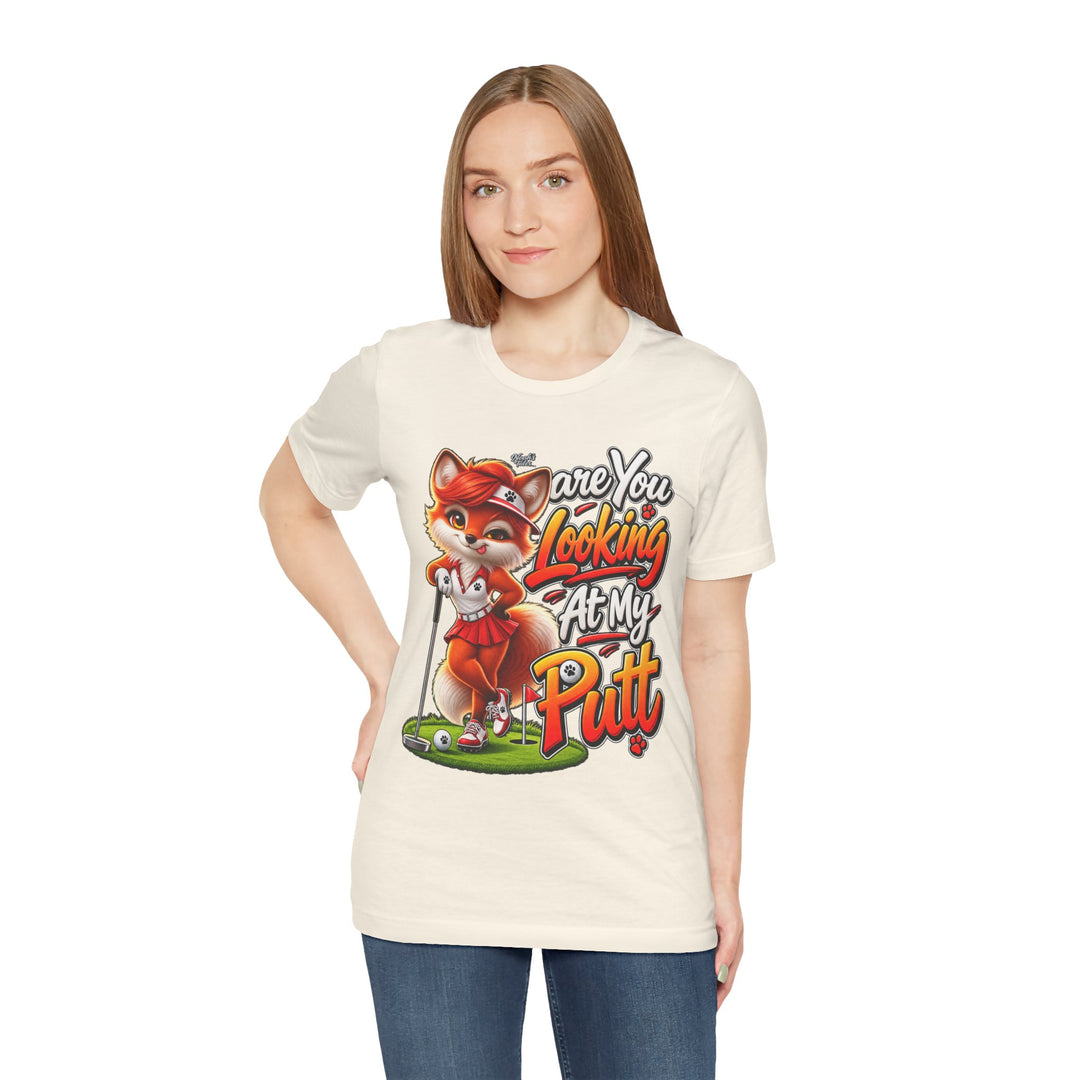 Noah’s Tales™ Are You Looking At My Putt | Ember Women's Bella T-Shirt