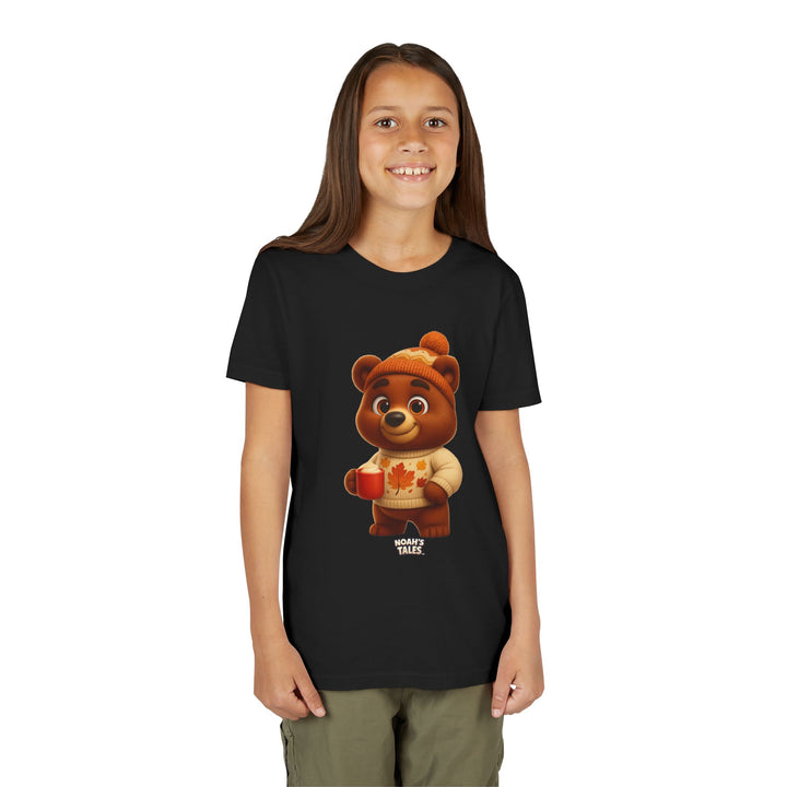 Noah’s Tales™ Thanksgiving Baxter Girl's Bella T-Shirt