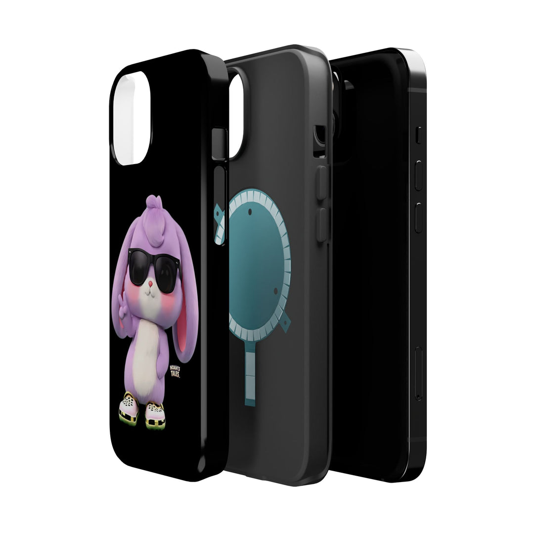 Noah’s Tales™ Lilac Phone Case Vibrant Protective cover Fun Gift for Kids and Teens Unique Cartoon Design