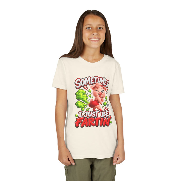 Noah’s Tales™ Sometimes I Just Be Fartin’ | Pip Girlfriend Girl's Bella T-Shirt