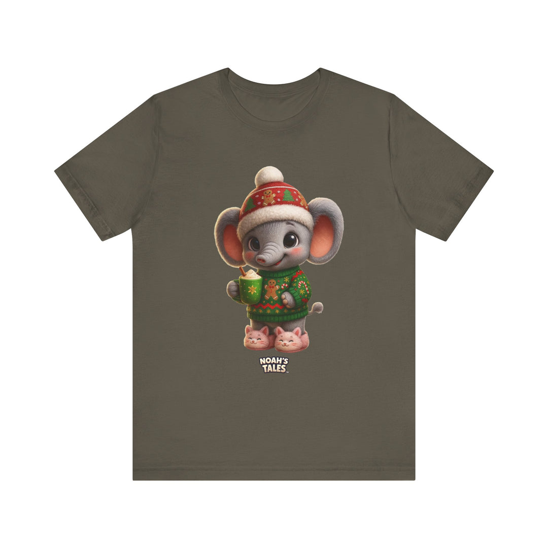 Noah’s Tales™ Christmas Ellie Belle Men's Bella T-Shirt