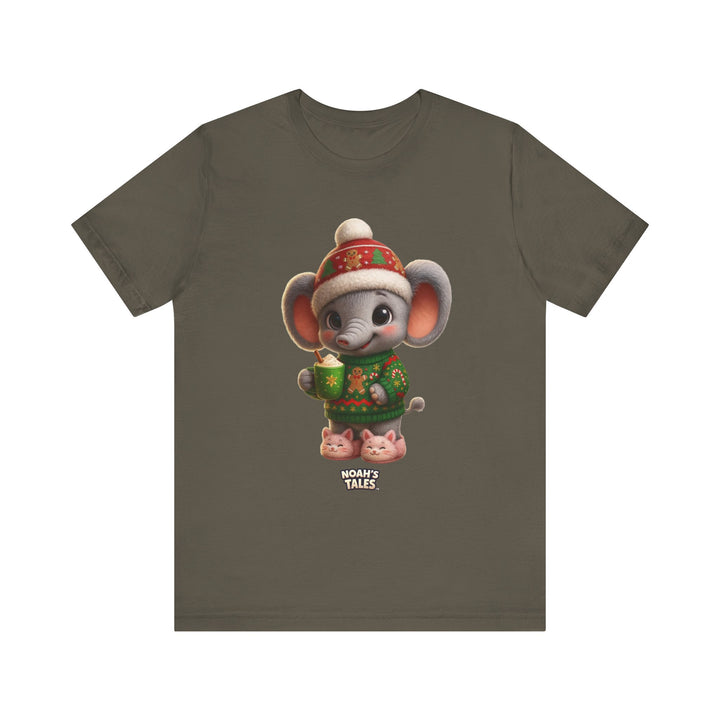 Noah’s Tales™ Christmas Ellie Belle Men's Bella T-Shirt