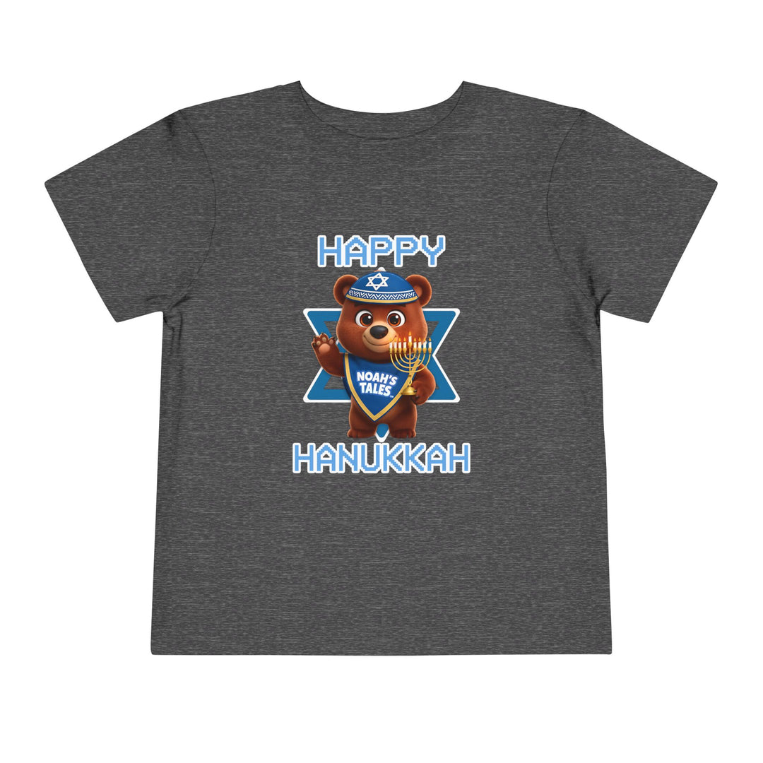 Noah’s Tales™ Happy Hanukkah Bear Boy's Bella T-Shirt