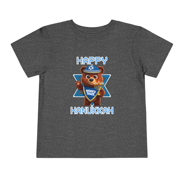 Noah’s Tales™ Happy Hanukkah Bear Boy's Bella T-Shirt