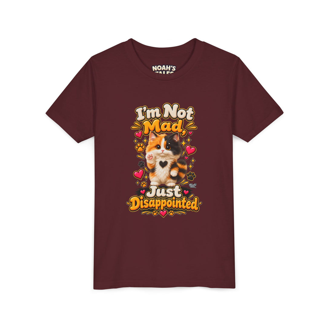 Noah’s Tales™ I’m Not Mad, Just Disappointed | Tommy Girl's Bella T-Shirt