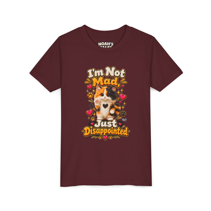 Noah’s Tales™ I’m Not Mad, Just Disappointed | Tommy Girl's Bella T-Shirt