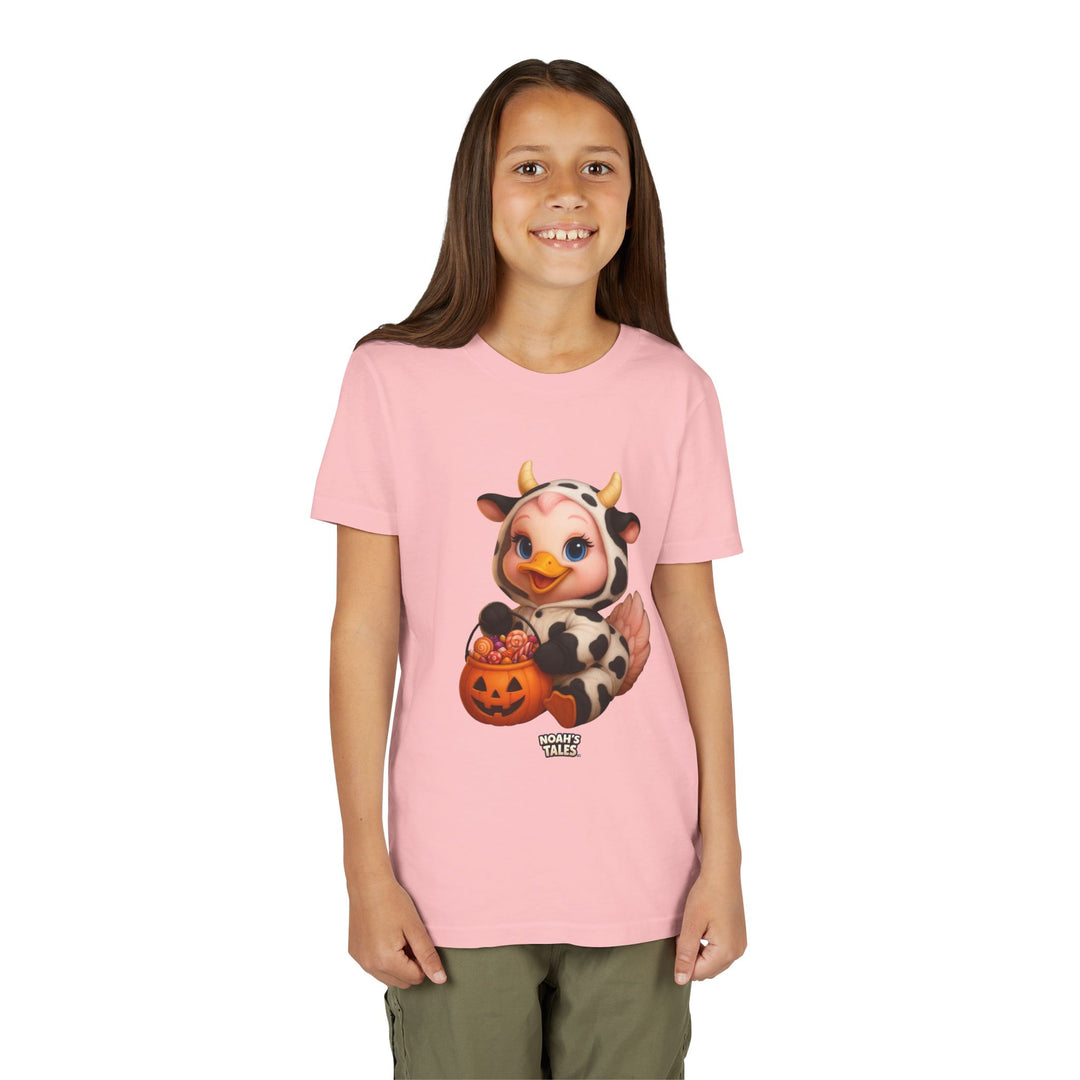 Noah’s Tales™ Cow Halloween Costume Luna Girl's Bella T-Shirt