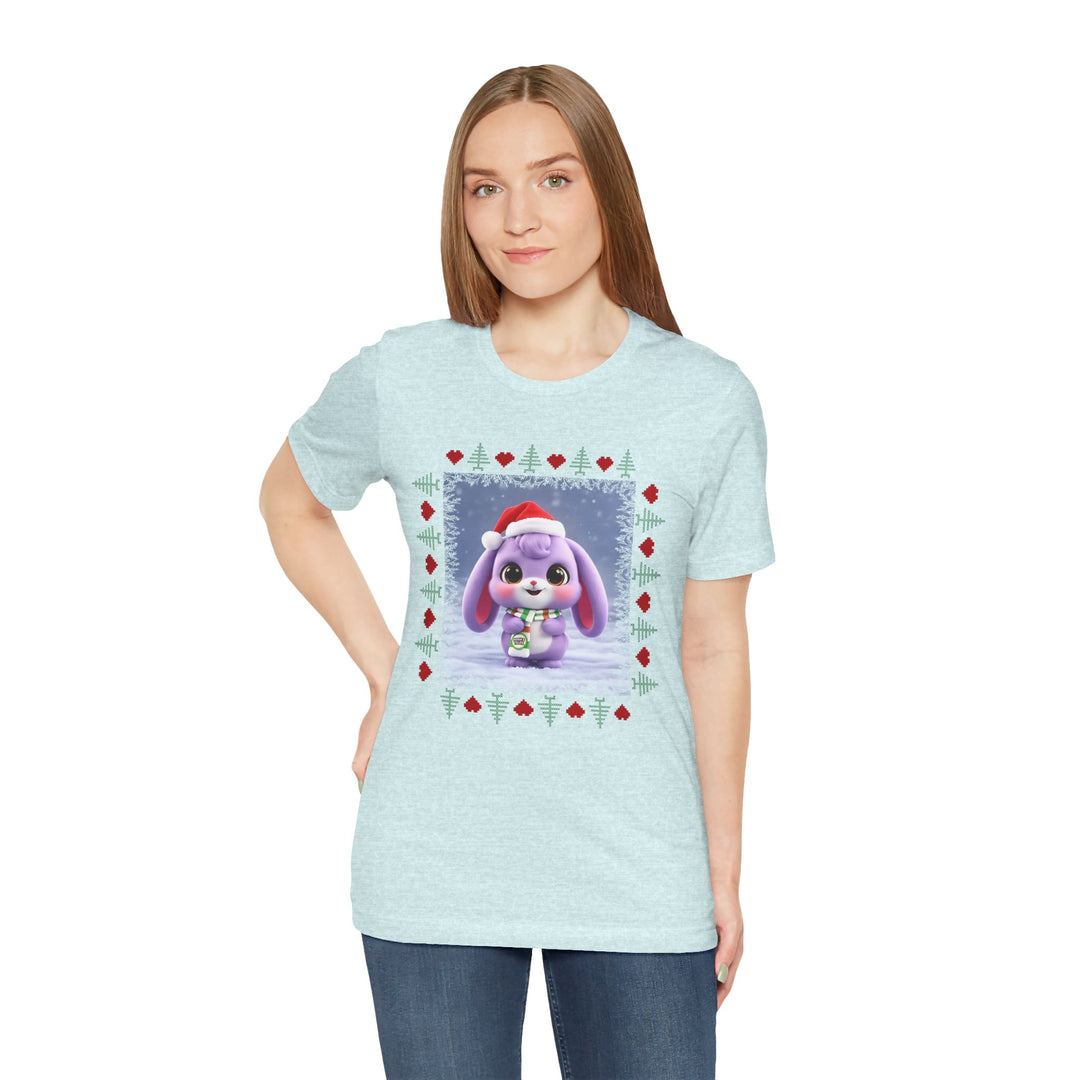 Noah’s Tales™ Lilac Christmas Women's Bella T-Shirt