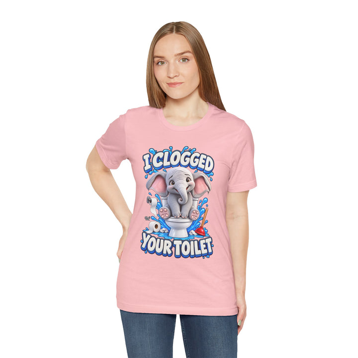 Noah’s Tales™ I Clogged Your Toilet | Ellie Belle Women's Bella T-Shirt