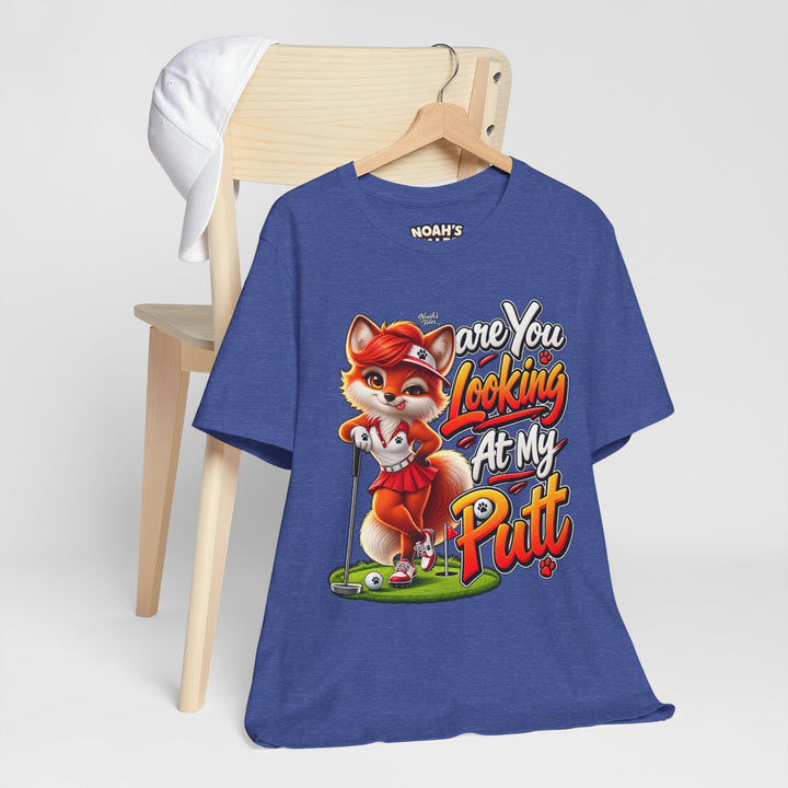 Noah’s Tales™ Are You Looking At My Putt | Ember Women's Bella T-Shirt