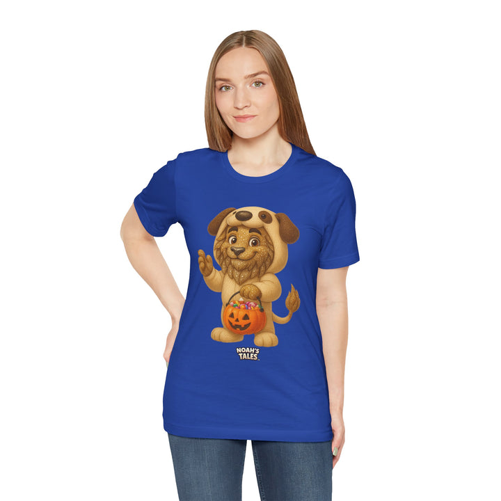 Noah’s Tales™ Halloween Leo Women's Bella T-Shirt