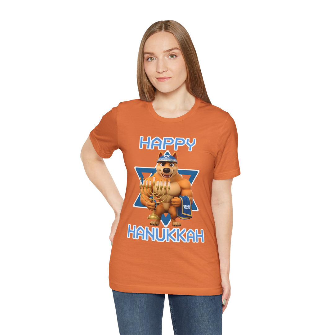 Noah’s Tales™ Happy Hanukkah Ranger Women's Bella T-Shirt