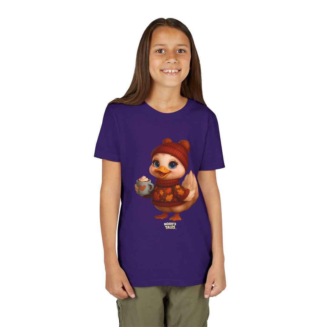 Noah’s Tales™ Thanksgiving Luna Girl's Bella T-Shirt