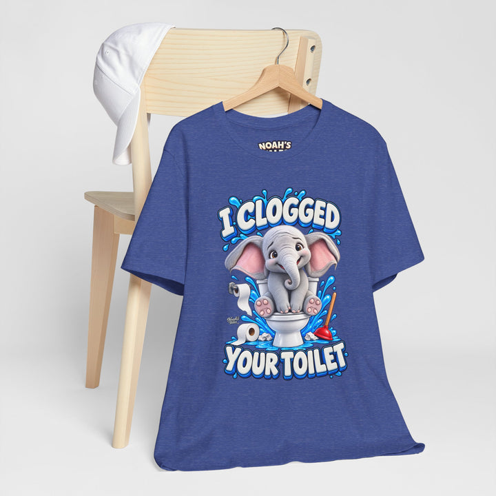 Noah’s Tales™ I Clogged Your Toilet | Ellie Belle Women's Bella T-Shirt