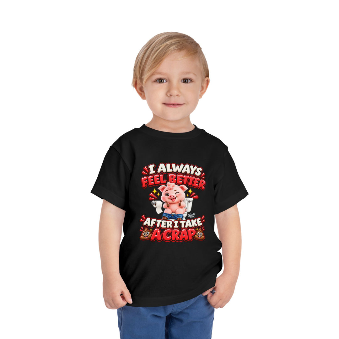 Noah’s Tales™ I Always Feel Better After I Take A Crap | Pip Boy's T-Shirt