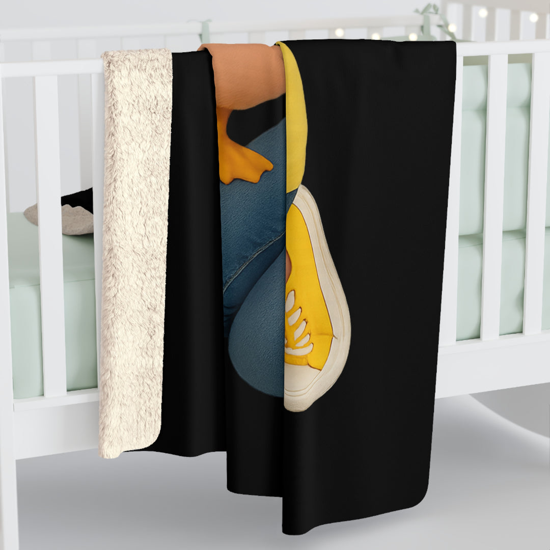 Noah’s Tales™ Personalized Cozy Sherpa Fleece Blanket