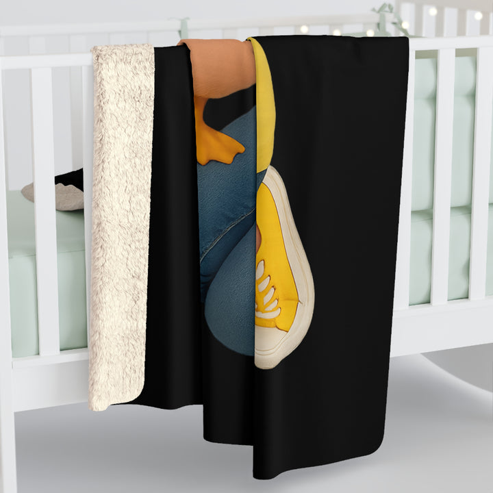 Noah’s Tales™ Personalized Cozy Sherpa Fleece Blanket