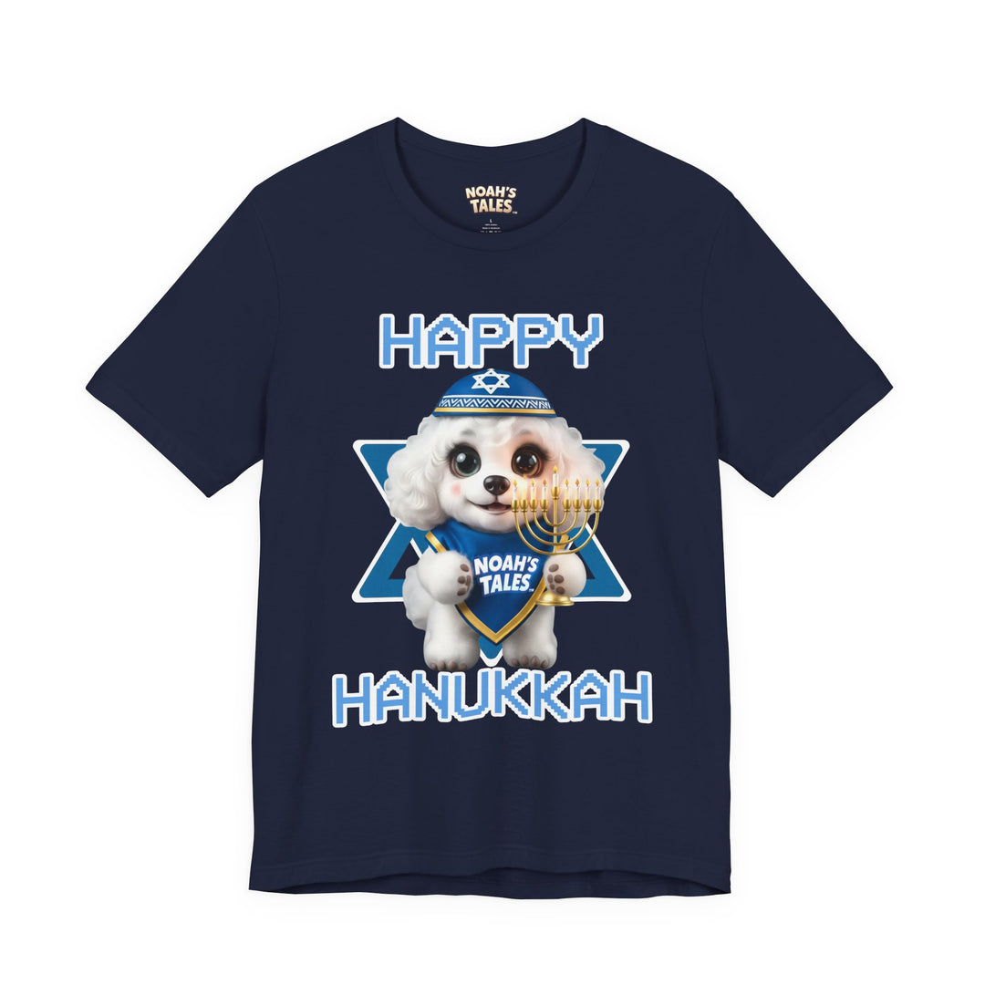 Noah’s Tales™ Happy Hanukkah Coco Girl's Bella T-Shirt