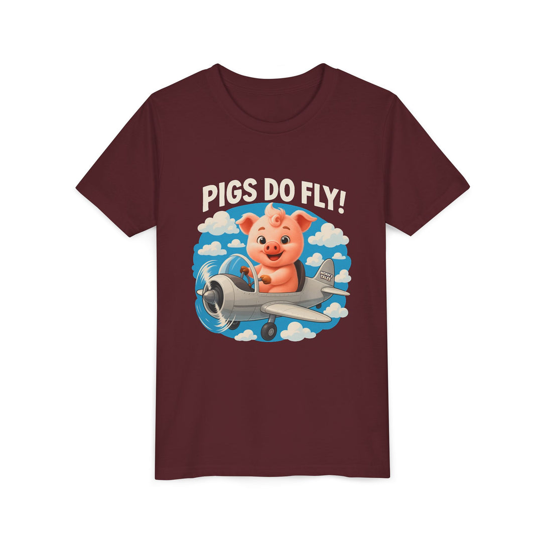 Noah’s Tales™ Pigs Do Fly Girls Bella Shirt