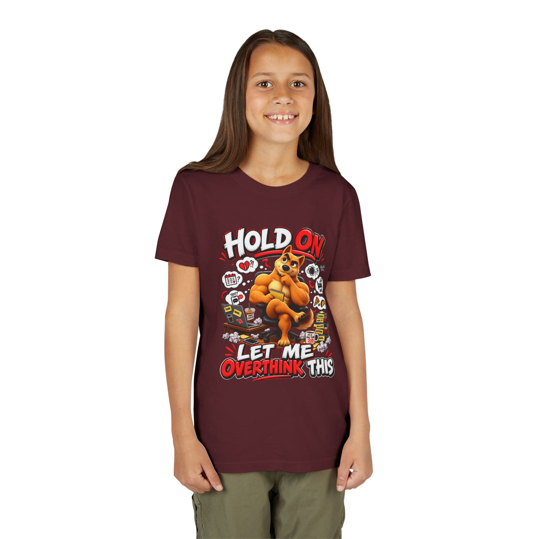 Noah’s Tales™ Hold On Let Me Overthink This | Ember Girl's Bella T-Shirt