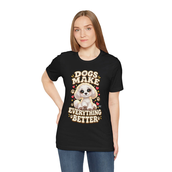 Noah’s Tales™ Dogs Make Everything Better | Coco Women's Bella T-Shirt