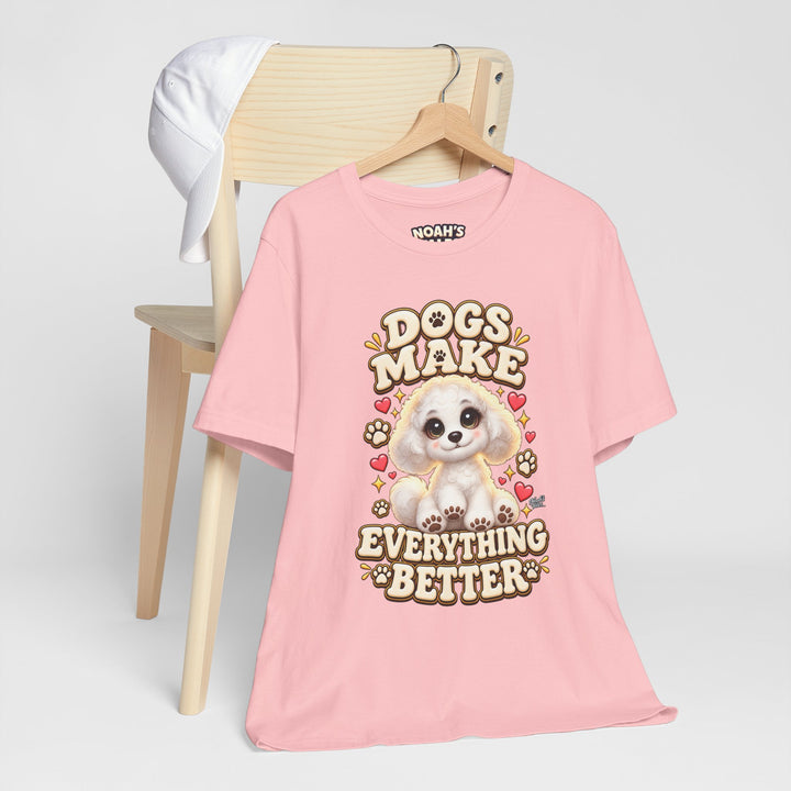 Noah’s Tales™ Dogs Make Everything Better | Coco Women's Bella T-Shirt