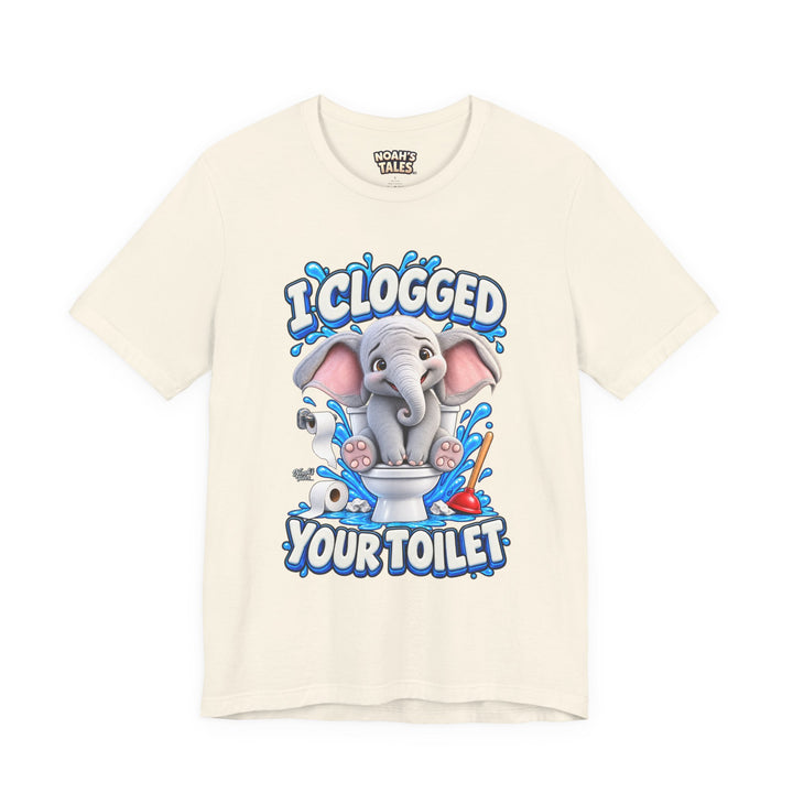 Noah’s Tales™ I Clogged Your Toilet | Ellie Belle Women's Bella T-Shirt