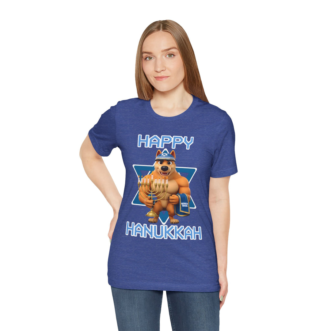 Noah’s Tales™ Happy Hanukkah Ranger Women's Bella T-Shirt