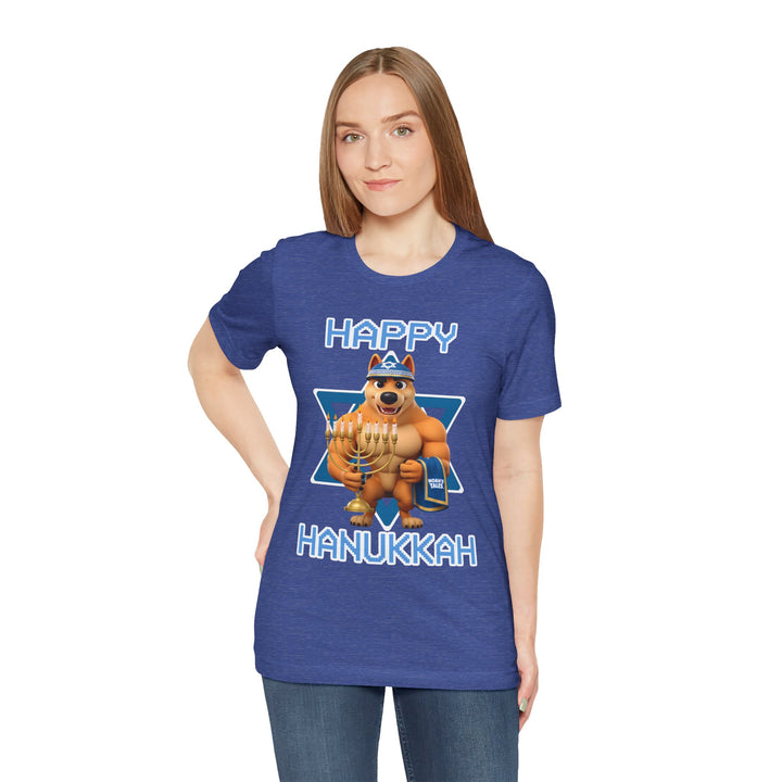 Noah’s Tales™ Happy Hanukkah Ranger Women's Bella T-Shirt