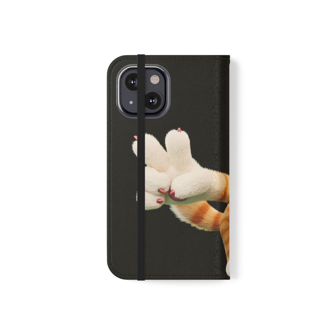 Noah’s Tales™ Tommy Flip Case Cartoon Phone Cover Pet Lover Gift Trendy Smartphone Wallet Animal Print Case