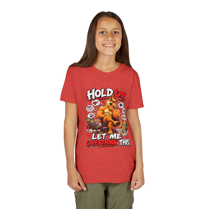 Noah’s Tales™ Hold On Let Me Overthink This | Ember Girl's Bella T-Shirt