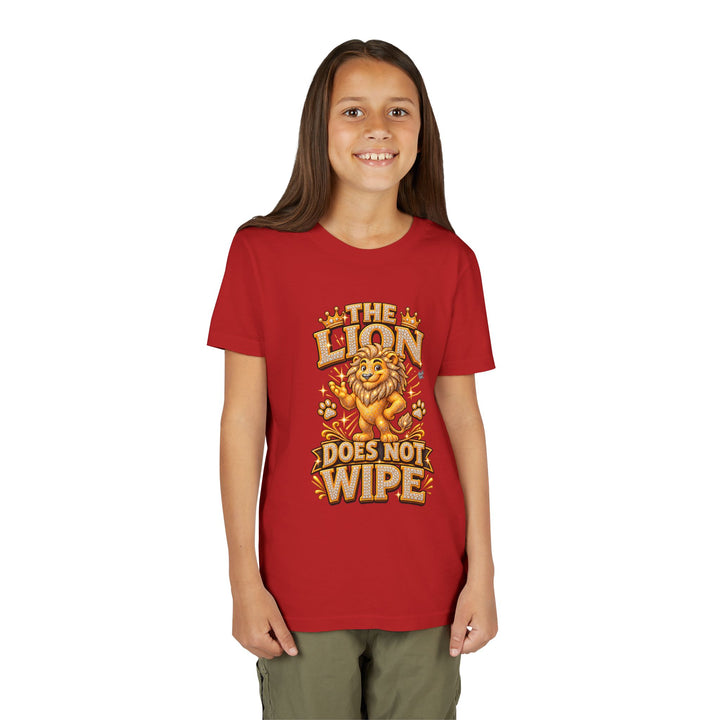 Noah’s Tales™ The Lion Does Not Wipe | Leo Girl's Bella T-Shirt