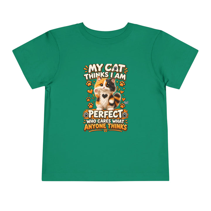 Noah’s Tales™ My Cat Thinks I Am Perfect | Tommy Boy's T-Shirt