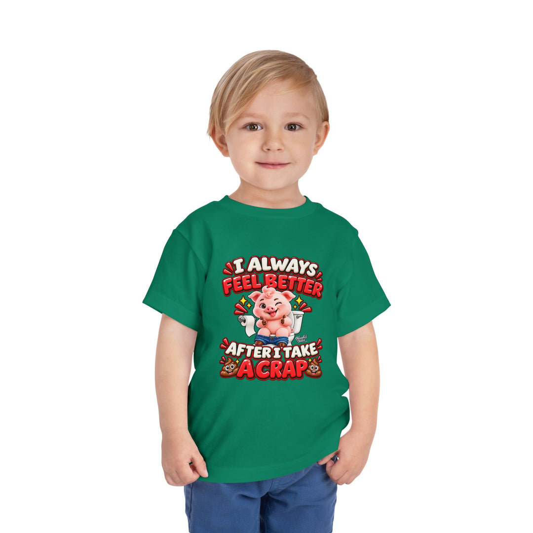 Noah’s Tales™ I Always Feel Better After I Take A Crap | Pip Boy's T-Shirt
