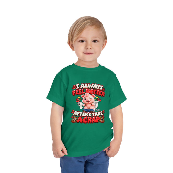 Noah’s Tales™ I Always Feel Better After I Take A Crap | Pip Boy's T-Shirt