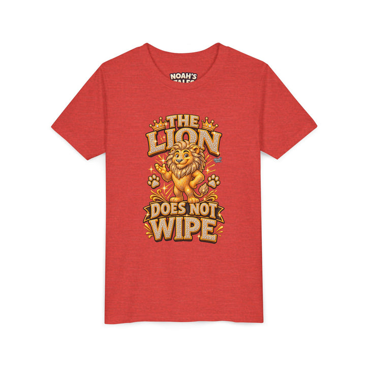 Noah’s Tales™ The Lion Does Not Wipe | Leo Girl's Bella T-Shirt